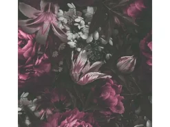 New Bricoflor Lila Tapete mit Blumen Nostalgisch Vintage Blumentapete aus Vlies Ideal für Esszimmer und Schlafzimmer