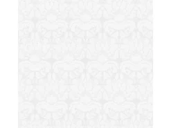 New Bricoflor Ornament Tapete Elegant Romantische Vliestapete überstreichbar für Schlafzimmer und Esszimmer Barock Wandtapete Weiß zum überstreichen