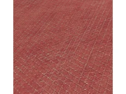Bricoflor Rote Tapete Vliestapete Modern Geometrische Wandtapete in Dunkelrot mit Metallic Effekt Ideal für Wohnzimmer