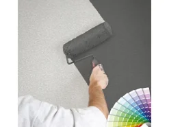 Bricoflor Uni Tapete mit Putzstruktur Einfarbige Vliestapete Hell zum überstreichen für Flur und Wohnzimmer Vlies Wandtapete mit Vinyl überstreichbar