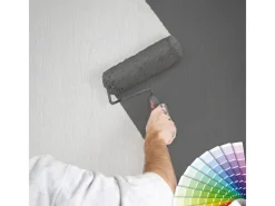 Bricoflor Uni Vliestapete Schlicht überstreichbare Tapete mit animal Print Muster in Weiß Geschwungene Linien Wandtapete für Flur und Schlafzimmer