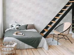 Discount Bricoflor Vintage Tapete Orientalisch Mosaik Vliestapete Spanisch Creme Weiß für Küche und Wohnzimmer Used Look Wandtapete in Fliesenoptik mit Vinyl