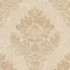 Hot Bricoflor Vlies Barocktapete Creme Gold Edle Barock Tapete in Sandfarben für Schlafzimmer und Wohnzimmer Ornament Vliestapete mit Vinyl Elegant