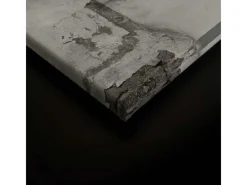 Online Bricoflor Wandbild Im Industrial Style Alte Wand Deko Bild In Betonoptik Industrie Design Leinwandbild In 90 X 60 Cm Für Küche