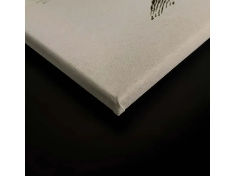 Bricoflor Wandbild Mit Vogel Gezeichnet Vintage Leinwand Bild Mit Vogel Und Baum Design Nostalgie Stil Canvas Keilrahmen Bild In Grün Für Schlafzimmer