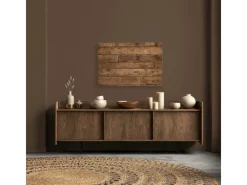 Sale Bricoflor Wandbild Rustikal Braun Leinwandbild In Holzoptik 90 X 60 Cm Bild Mit Eiche Im Landhausstil Ideal Für Wohnzimmer