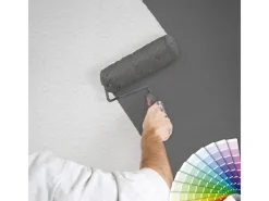 Bricoflor Weiße Strukturtapete überstreichbar Einfarbige Struktur Vliestapete in Weiß Ideal für Flur Uni Tapete Schlicht Ideal zum überstreichen