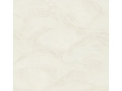 Bricoflor Weiße Vliestapete mit Wellenmuster Modern Helle Tapete Gemalt in Creme Ideal für Badezimmer und Schlafzimmer