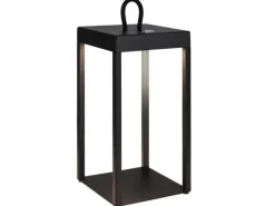 Brilo LED Laterne Luca Touch Dimmbar IP44 Spritzwassergeschützt