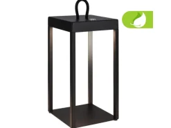 Brilo LED Laterne Luca Touch Dimmbar IP44 Spritzwassergeschützt