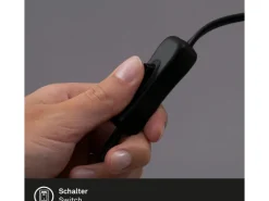 Best Briloner Klemmleuchte Krampo Schwarz