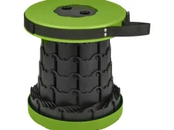 CALIMA Campinghocker Faltbar Höhenverstellbar ø 25 cm