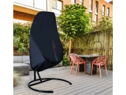 CCLIFE Hängesessel Abdeckung 190x145cm Schutzhülle für Hängesessel Winddicht UV Beständiges