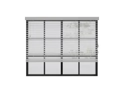 Cocoon Home Concepts Holz Jalousien 110 x 130 50mm Lamellen Weiß