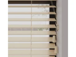 Cocoon Home Concepts Holz Jalousien 140 x 130 50mm Lamellen Naturel