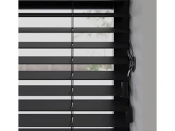 Cocoon Home Concepts Holz Jalousien 100 x 240 50mm Lamellen Schwarz