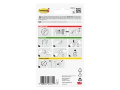 Outlet Command Haken-Set Mittelgroß Transparent 6 Stück