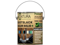 CONTURA Bootslack Farbig Yacht Buntlack Metall Holz GFK Boot Glänzend 2,5 Liter RAL 7016 Analog