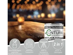 Online CONTURA Tischplattenlack Hartlack Treppenlack Lack & Universallack Grundierung Seidenglänzend 750ml
