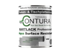 CONTURA Tischplattenlack Hartlack Treppenlack Lack & Universallack Grundierung Seidenglänzend 375ml