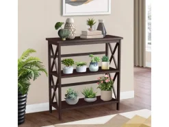 Costway Konsolentisch Holz 79 x 32 x 86 cm