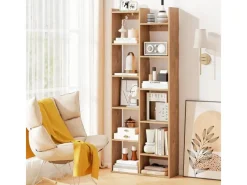 Costway 12-stöckiges Bücherregal mit Anti-Kipp-Sicherungen