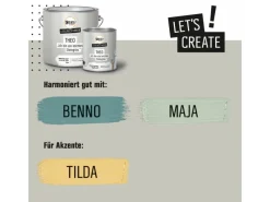 Best CREATE! by OBI Lieblingsfarben Buntlack Theo seidenmatt 750ml Steingrau