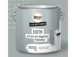 CREATE! by OBI Lieblingsfarben Wandfarbe Edith blau matt 2,5 l