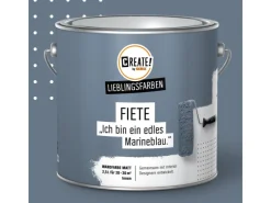 CREATE! by OBI Lieblingsfarben Wandfarbe Fiete matt 2,5 l
