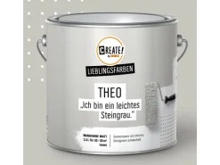CREATE! by OBI Lieblingsfarben Wandfarbe Theo matt 2,5 l