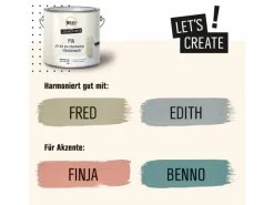 CREATE! by OBI Lieblingsfarben Wandfarbe Pia matt 2,5 l