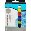 Sale Simply Daler-Rowney Aquarellfarben-Set 6 x 12 ml Farbtuben