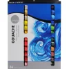 Simply Daler-Rowney Gouache-Set mit 24 x 12 ml Farbtuben