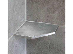 Online Dalsys Duschablage Befliesbar 200mm x 200mm Edelstahl Silber