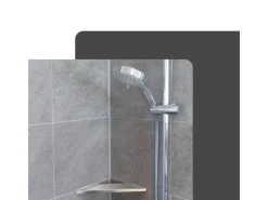 Dalsys Duschablage Befliesbar 310mm x 130mm Edelstahl Silber