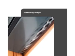 Online DAPRONA Lüftungswinkel Alu 20x 2m x 30mm x 70mm Silber Fassaden Lüftungswinkel