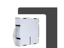 Discount DAPRONA Vogelschutzgitter Lüftungsband 60m x 80mm Aluminium Silber