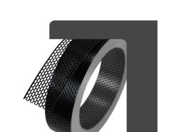 DAPRONA Vogelschutzgitter Lüftungsband 60m x 80mm Aluminium