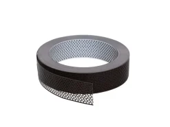 DAPRONA Vogelschutzgitter Lüftungsband 60m x 80mm Aluminium Braun