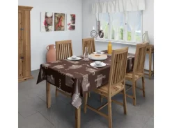 New d-c-fix Tischdecke Cappuccino Schoko 110 x 140 cm eckig