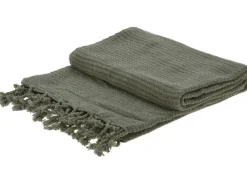 Discount Decke Baumwolle 130 cm x 170 cm Farbauswahl