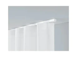 Online Deco-Raum Gardinenschiene nach Maß 1-Lauf Square 480cm Weiß