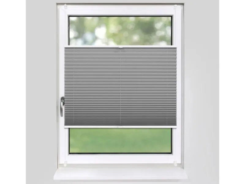 Deco-Raum Plissee Basic ohne Bohren 120x150cm Blickdicht Klemmfix