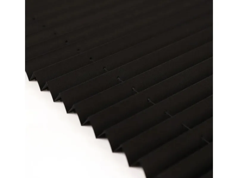 Hot Deco-Raum Plissee Basic ohne Bohren 40x150cm Blickdicht Klemmfix Schwarz