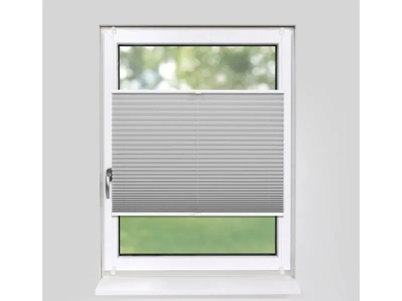 Deco-Raum Plissee Basic ohne Bohren 40x150cm Blickdicht Klemmfix