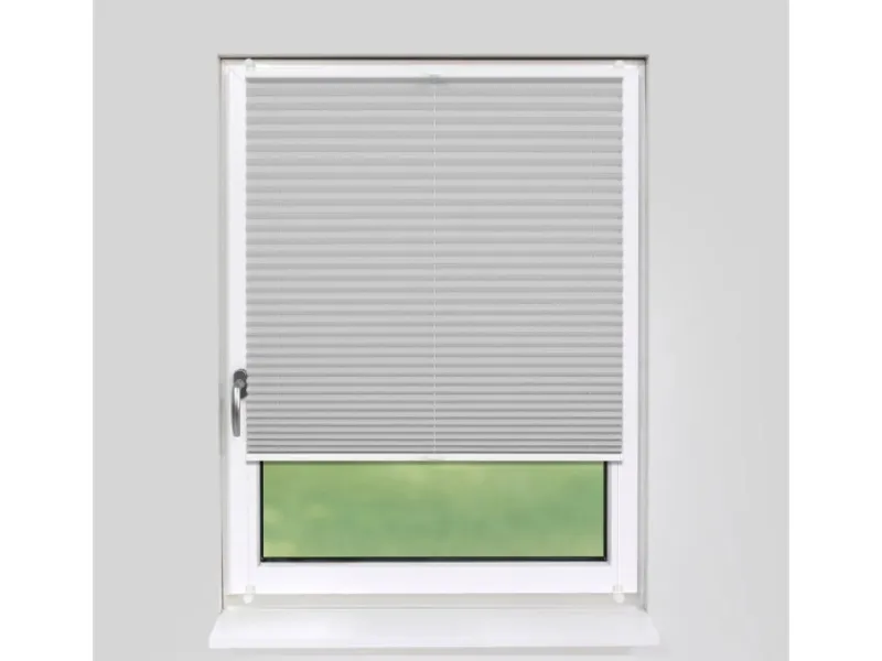 Deco-Raum Plissee Basic ohne Bohren 40x150cm Blickdicht Klemmfix