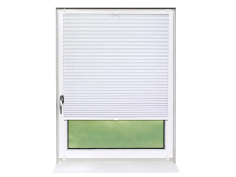 Deco-Raum Plissee Basic ohne Bohren 45x150cm Blickdicht Klemmfix