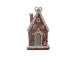 Dekofigur Pfefferkuchen Haus 30 cm