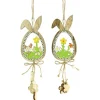 Dekohänger Ostern Bunt 2-fach sortiert 25 cm x 7,5 cm