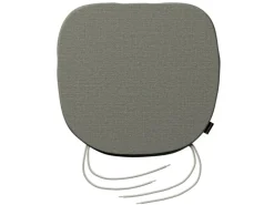 Sale Dekoria Stuhlkissen Marcus mit Bindeschnur aus Stoffkollektion Living II in Grau-Beige in 40 x 37 x 2,5 cm